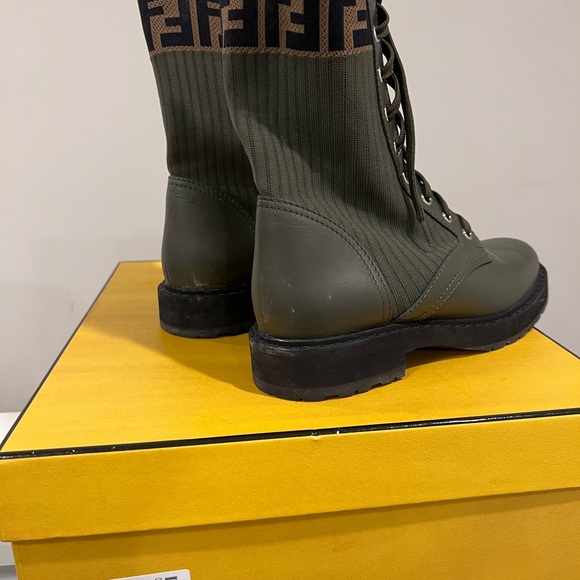 Fendi rockoko combat boots - Picture 7 of 9